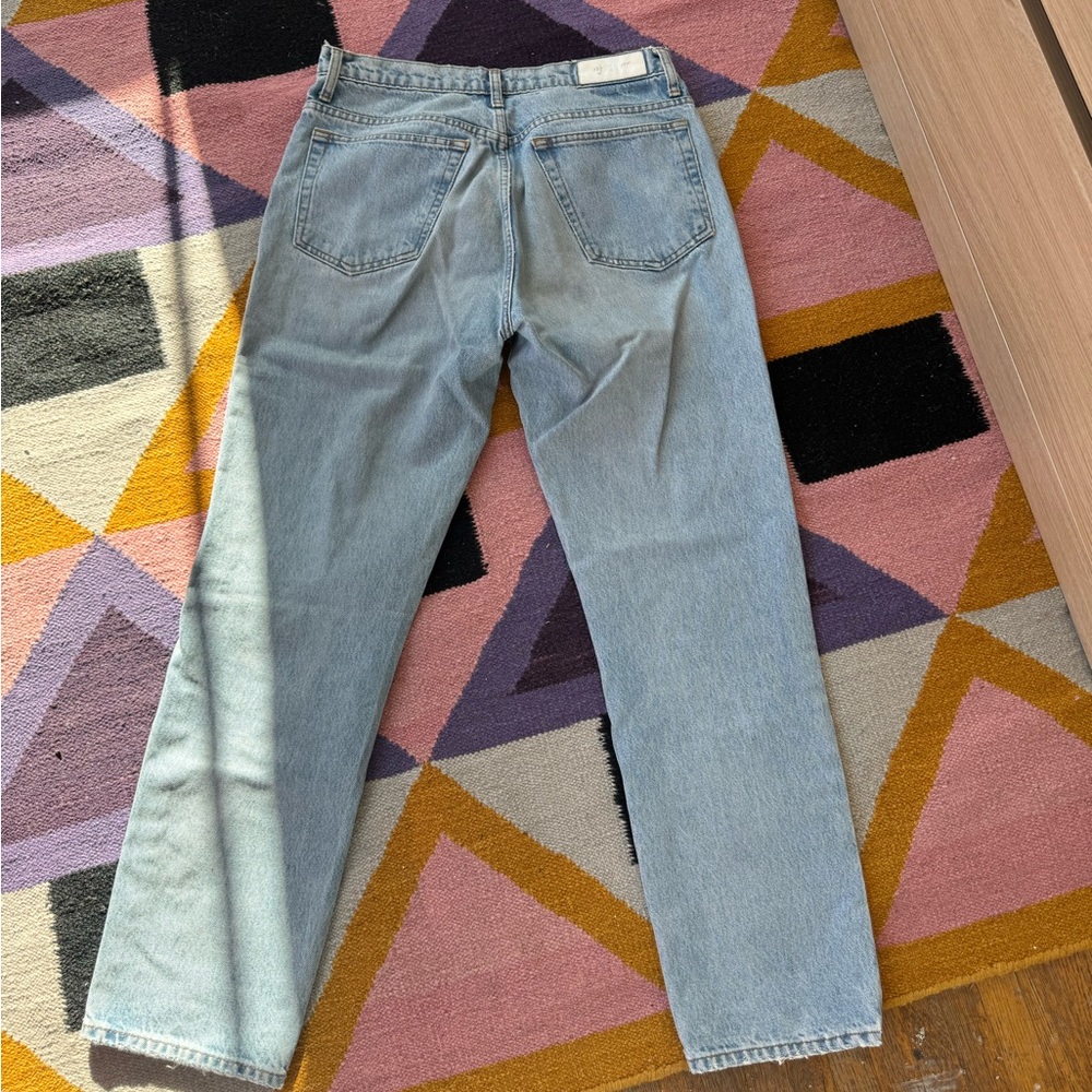 Re/Done High Waist Ripped Jeans - Picture 3 of 4